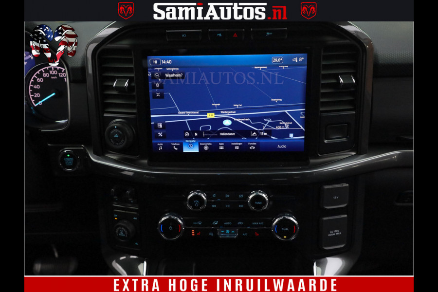 Ford USA F-150 BLACK OPS | 5.0 V8 406PK | 360 CAMERA | UITLAAT KLEP | BEDSLIDE | CREW CAB | LEDER | CREW CAB | DUBBELE CABINE | 5 PERSOONS | DC | GRIJSKENTEKEN |