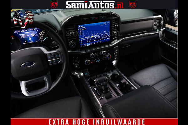 Ford USA F-150 BLACK OPS | 5.0 V8 406PK | 360 CAMERA | UITLAAT KLEP | BEDSLIDE | CREW CAB | LEDER | CREW CAB | DUBBELE CABINE | 5 PERSOONS | DC | GRIJSKENTEKEN |