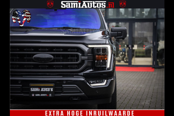 Ford USA F-150 BLACK OPS | 5.0 V8 406PK | 360 CAMERA | UITLAAT KLEP | BEDSLIDE | CREW CAB | LEDER | CREW CAB | DUBBELE CABINE | 5 PERSOONS | DC | GRIJSKENTEKEN |