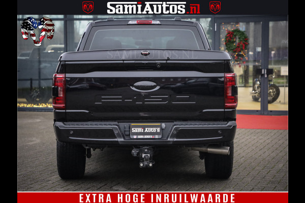 Ford USA F-150 BLACK OPS | 5.0 V8 406PK | 360 CAMERA | UITLAAT KLEP | BEDSLIDE | CREW CAB | LEDER | CREW CAB | DUBBELE CABINE | 5 PERSOONS | DC | GRIJSKENTEKEN |