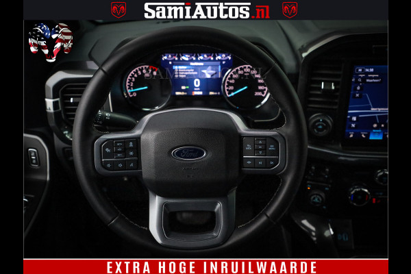 Ford USA F-150 BLACK OPS | 5.0 V8 406PK | 360 CAMERA | UITLAAT KLEP | BEDSLIDE | CREW CAB | LEDER | CREW CAB | DUBBELE CABINE | 5 PERSOONS | DC | GRIJSKENTEKEN |