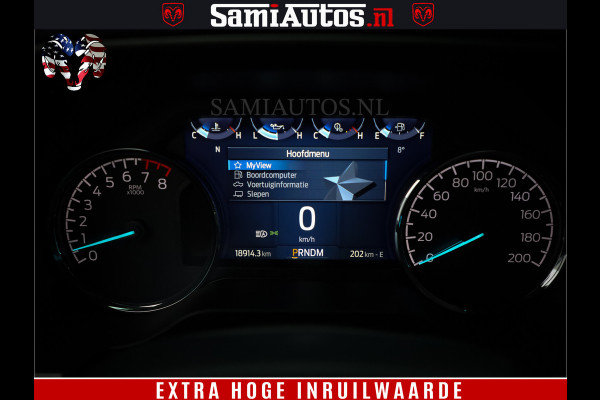 Ford USA F-150 BLACK OPS | 5.0 V8 406PK | 360 CAMERA | UITLAAT KLEP | BEDSLIDE | CREW CAB | LEDER | CREW CAB | DUBBELE CABINE | 5 PERSOONS | DC | GRIJSKENTEKEN |