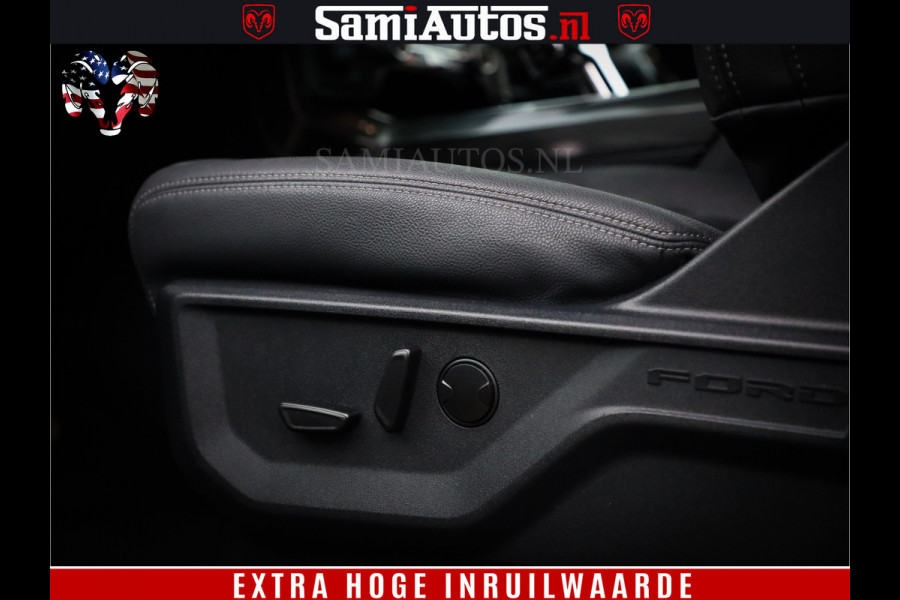 Ford USA F-150 BLACK OPS | 5.0 V8 406PK | 360 CAMERA | UITLAAT KLEP | BEDSLIDE | CREW CAB | LEDER | CREW CAB | DUBBELE CABINE | 5 PERSOONS | DC | GRIJSKENTEKEN |