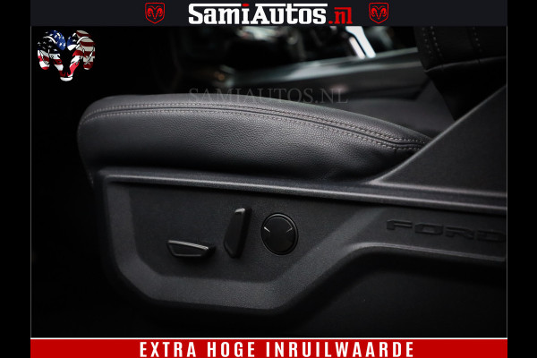 Ford USA F-150 BLACK OPS | 5.0 V8 406PK | 360 CAMERA | UITLAAT KLEP | BEDSLIDE | CREW CAB | LEDER | CREW CAB | DUBBELE CABINE | 5 PERSOONS | DC | GRIJSKENTEKEN |
