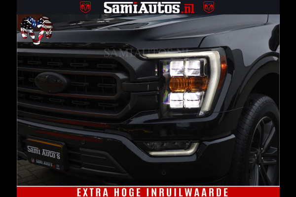 Ford USA F-150 BLACK OPS | 5.0 V8 406PK | 360 CAMERA | UITLAAT KLEP | BEDSLIDE | CREW CAB | LEDER | CREW CAB | DUBBELE CABINE | 5 PERSOONS | DC | GRIJSKENTEKEN |