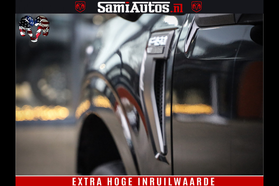 Ford USA F-150 BLACK OPS | 5.0 V8 406PK | 360 CAMERA | UITLAAT KLEP | BEDSLIDE | CREW CAB | LEDER | CREW CAB | DUBBELE CABINE | 5 PERSOONS | DC | GRIJSKENTEKEN |