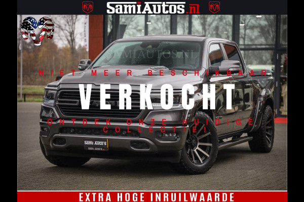 Dodge Ram 1500 HULK | 5.7 V8 HEMI | BOM VOL | XD WHEELS | LUCHTVERING | MWK | 360CAM | GRANITE CRYSTAL | CREW CAB | DUBBELE CBINE | 5 PERSOONS | DC |
