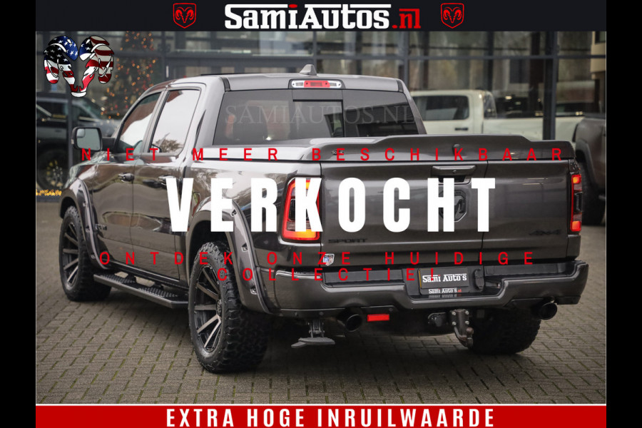 Dodge Ram 1500 HULK | 5.7 V8 HEMI | BOM VOL | XD WHEELS | LUCHTVERING | MWK | 360CAM | GRANITE CRYSTAL | CREW CAB | DUBBELE CBINE | 5 PERSOONS | DC |