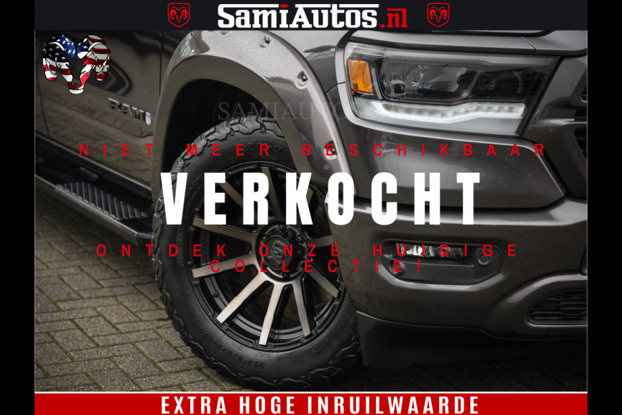 Dodge Ram 1500 HULK | 5.7 V8 HEMI | BOM VOL | XD WHEELS | LUCHTVERING | MWK | 360CAM | GRANITE CRYSTAL | CREW CAB | DUBBELE CBINE | 5 PERSOONS | DC |