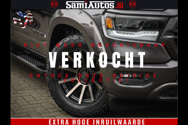 Dodge Ram 1500 HULK | 5.7 V8 HEMI | BOM VOL | XD WHEELS | LUCHTVERING | MWK | 360CAM | GRANITE CRYSTAL | CREW CAB | DUBBELE CBINE | 5 PERSOONS | DC |