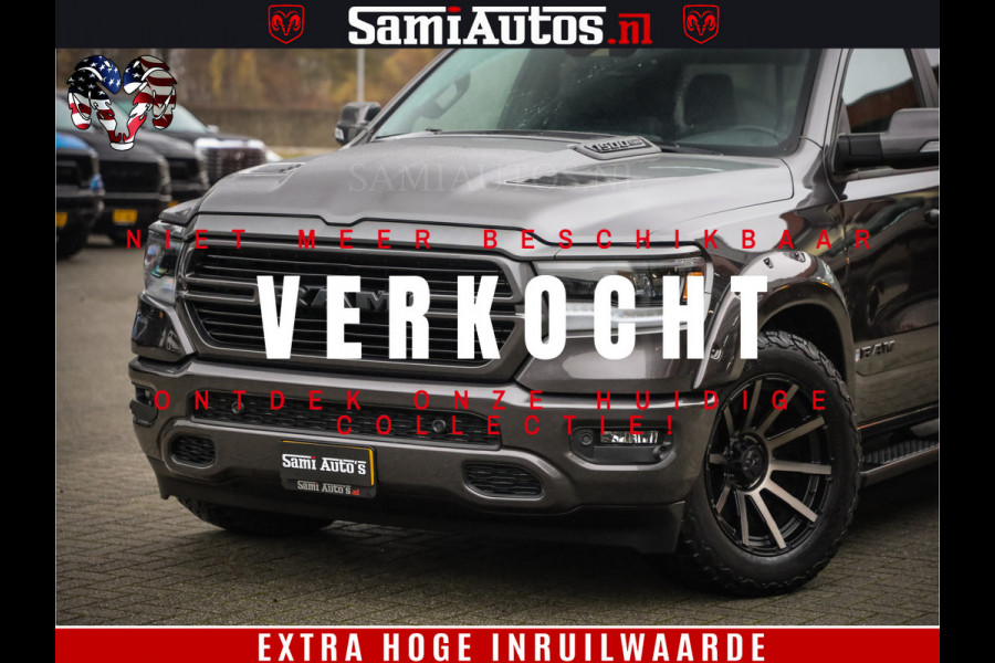 Dodge Ram 1500 HULK | 5.7 V8 HEMI | BOM VOL | XD WHEELS | LUCHTVERING | MWK | 360CAM | GRANITE CRYSTAL | CREW CAB | DUBBELE CBINE | 5 PERSOONS | DC |