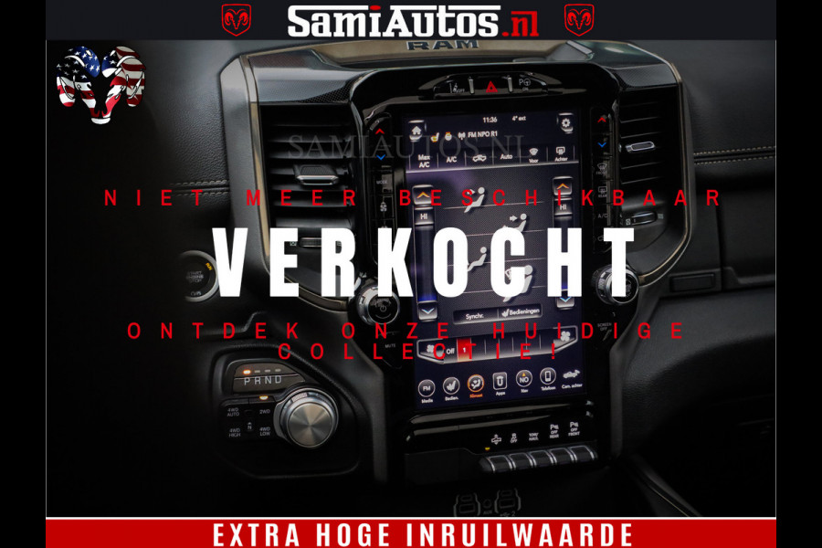 Dodge Ram 1500 HULK | 5.7 V8 HEMI | BOM VOL | XD WHEELS | LUCHTVERING | MWK | 360CAM | GRANITE CRYSTAL | CREW CAB | DUBBELE CBINE | 5 PERSOONS | DC |