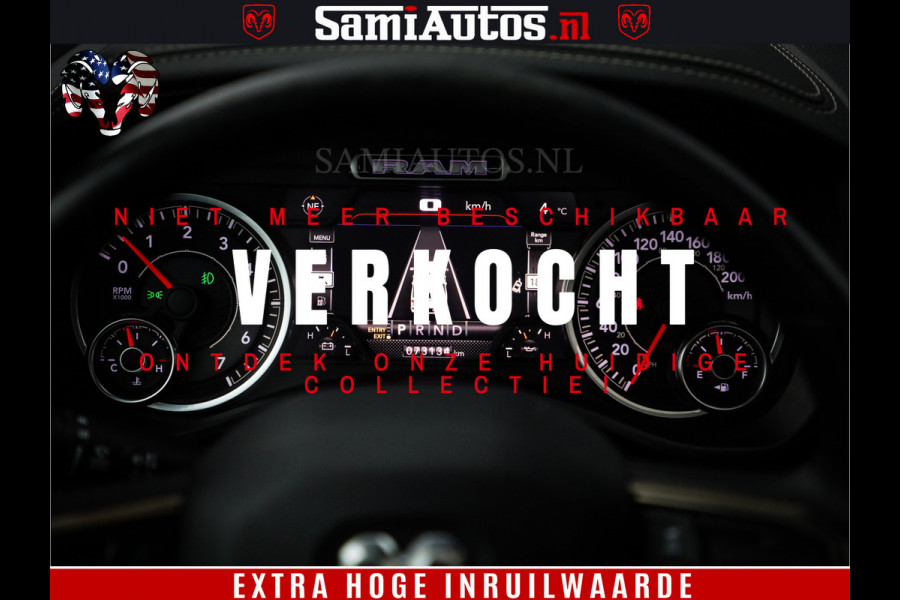 Dodge Ram 1500 HULK | 5.7 V8 HEMI | BOM VOL | XD WHEELS | LUCHTVERING | MWK | 360CAM | GRANITE CRYSTAL | CREW CAB | DUBBELE CBINE | 5 PERSOONS | DC |