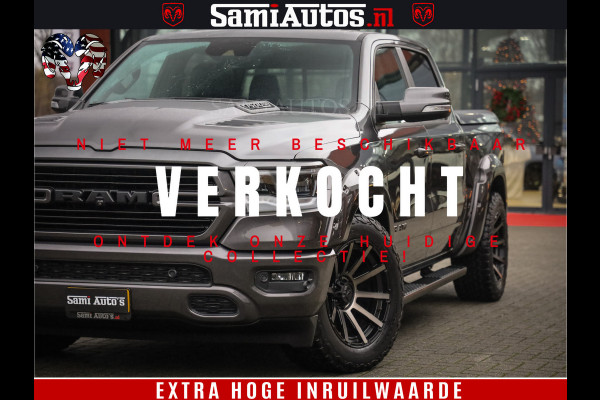 Dodge Ram 1500 HULK | 5.7 V8 HEMI | BOM VOL | XD WHEELS | LUCHTVERING | MWK | 360CAM | GRANITE CRYSTAL | CREW CAB | DUBBELE CBINE | 5 PERSOONS | DC |