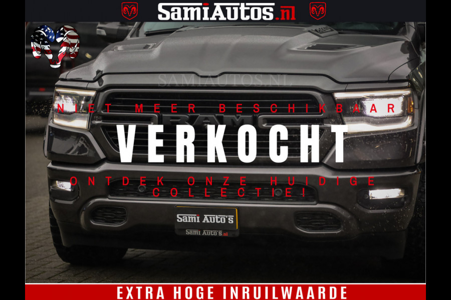 Dodge Ram 1500 HULK | 5.7 V8 HEMI | BOM VOL | XD WHEELS | LUCHTVERING | MWK | 360CAM | GRANITE CRYSTAL | CREW CAB | DUBBELE CBINE | 5 PERSOONS | DC |
