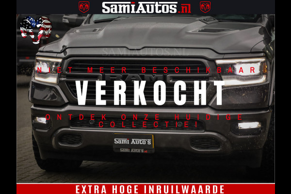 Dodge Ram 1500 HULK | 5.7 V8 HEMI | BOM VOL | XD WHEELS | LUCHTVERING | MWK | 360CAM | GRANITE CRYSTAL | CREW CAB | DUBBELE CBINE | 5 PERSOONS | DC |