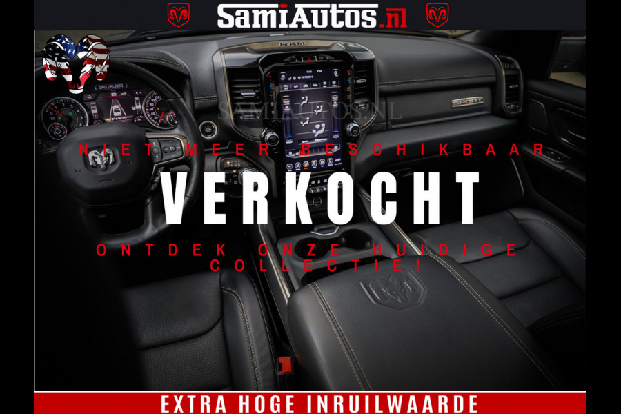 Dodge Ram 1500 HULK | 5.7 V8 HEMI | BOM VOL | XD WHEELS | LUCHTVERING | MWK | 360CAM | GRANITE CRYSTAL | CREW CAB | DUBBELE CBINE | 5 PERSOONS | DC |