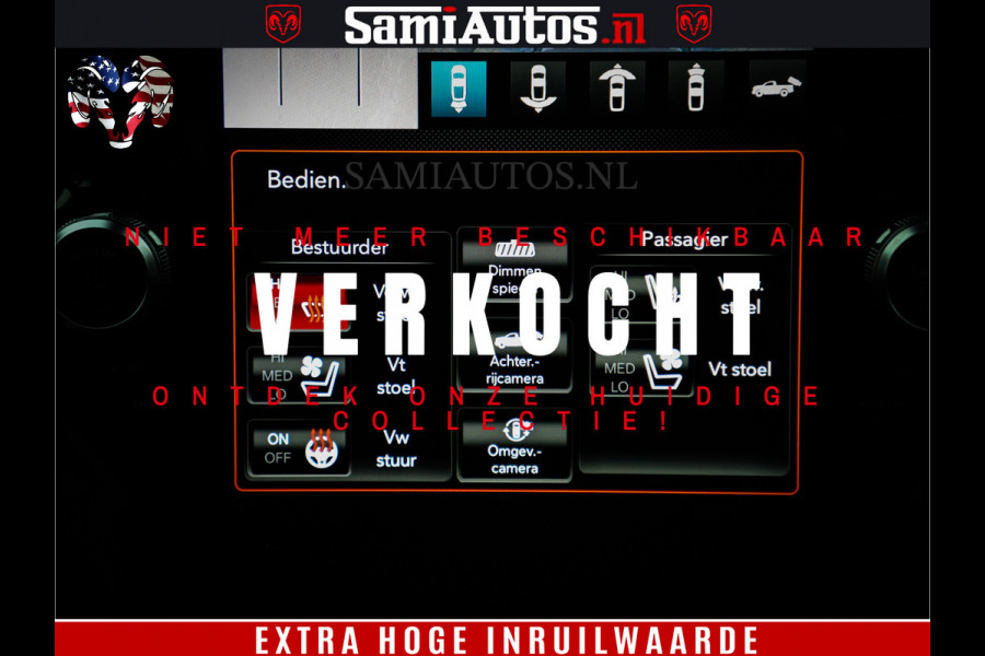 Dodge Ram 1500 HULK | 5.7 V8 HEMI | BOM VOL | XD WHEELS | LUCHTVERING | MWK | 360CAM | GRANITE CRYSTAL | CREW CAB | DUBBELE CBINE | 5 PERSOONS | DC |