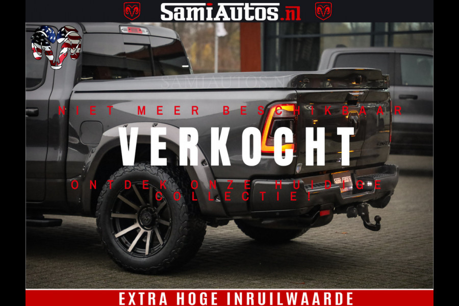 Dodge Ram 1500 HULK | 5.7 V8 HEMI | BOM VOL | XD WHEELS | LUCHTVERING | MWK | 360CAM | GRANITE CRYSTAL | CREW CAB | DUBBELE CBINE | 5 PERSOONS | DC |