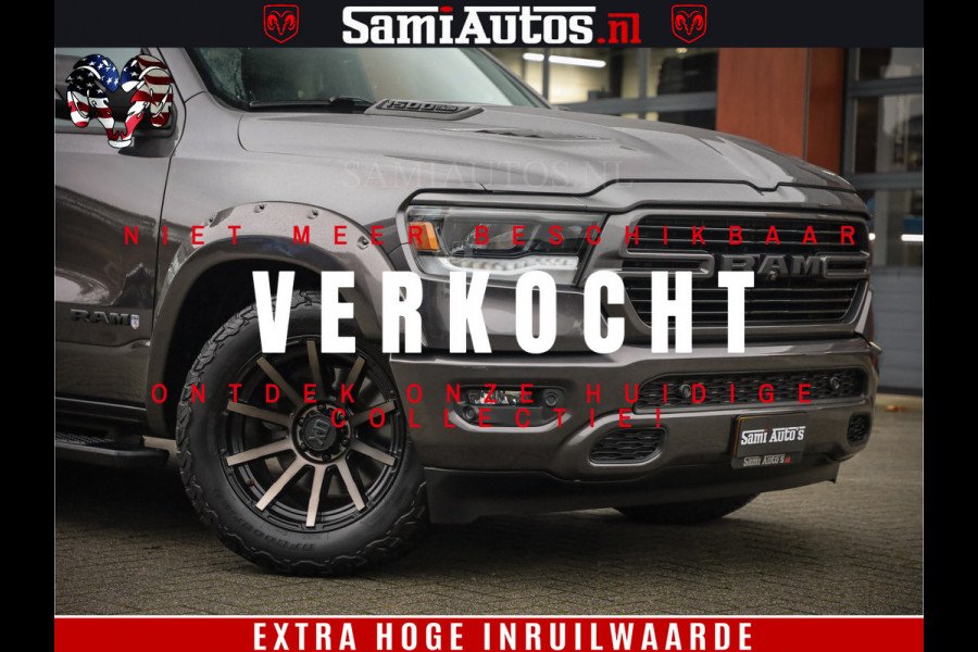 Dodge Ram 1500 HULK | 5.7 V8 HEMI | BOM VOL | XD WHEELS | LUCHTVERING | MWK | 360CAM | GRANITE CRYSTAL | CREW CAB | DUBBELE CBINE | 5 PERSOONS | DC |