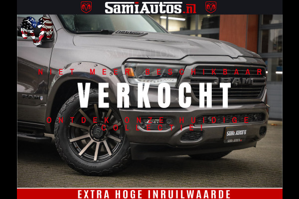 Dodge Ram 1500 HULK | 5.7 V8 HEMI | BOM VOL | XD WHEELS | LUCHTVERING | MWK | 360CAM | GRANITE CRYSTAL | CREW CAB | DUBBELE CBINE | 5 PERSOONS | DC |