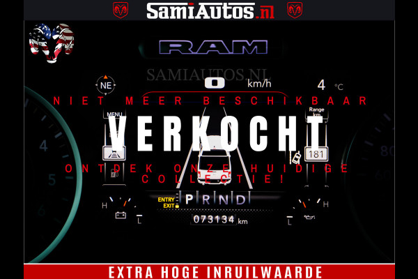 Dodge Ram 1500 HULK | 5.7 V8 HEMI | BOM VOL | XD WHEELS | LUCHTVERING | MWK | 360CAM | GRANITE CRYSTAL | CREW CAB | DUBBELE CBINE | 5 PERSOONS | DC |