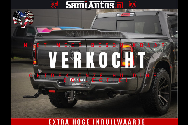 Dodge Ram 1500 HULK | 5.7 V8 HEMI | BOM VOL | XD WHEELS | LUCHTVERING | MWK | 360CAM | GRANITE CRYSTAL | CREW CAB | DUBBELE CBINE | 5 PERSOONS | DC |