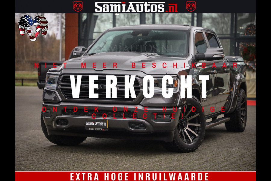 Dodge Ram 1500 HULK | 5.7 V8 HEMI | BOM VOL | XD WHEELS | LUCHTVERING | MWK | 360CAM | GRANITE CRYSTAL | CREW CAB | DUBBELE CBINE | 5 PERSOONS | DC |