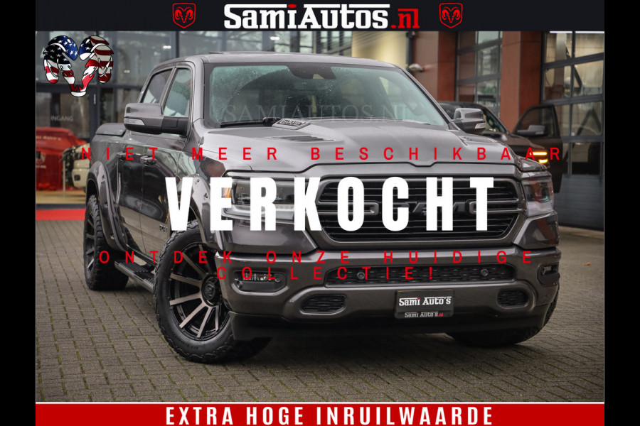 Dodge Ram 1500 HULK | 5.7 V8 HEMI | BOM VOL | XD WHEELS | LUCHTVERING | MWK | 360CAM | GRANITE CRYSTAL | CREW CAB | DUBBELE CBINE | 5 PERSOONS | DC |