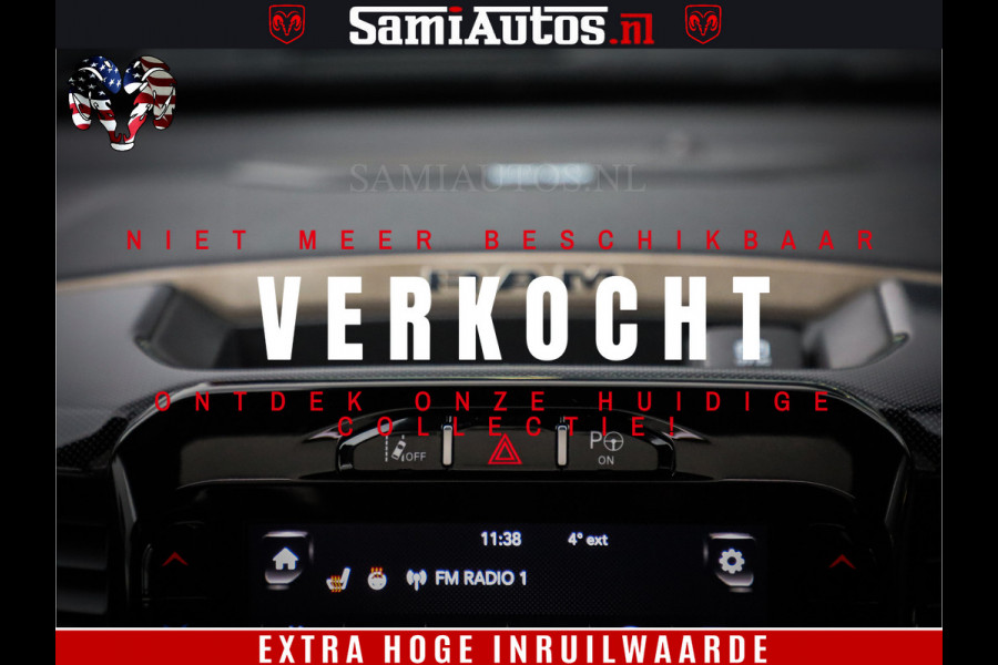 Dodge Ram 1500 HULK | 5.7 V8 HEMI | BOM VOL | XD WHEELS | LUCHTVERING | MWK | 360CAM | GRANITE CRYSTAL | CREW CAB | DUBBELE CBINE | 5 PERSOONS | DC |