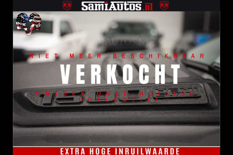 Dodge Ram 1500 HULK | 5.7 V8 HEMI | BOM VOL | XD WHEELS | LUCHTVERING | MWK | 360CAM | GRANITE CRYSTAL | CREW CAB | DUBBELE CBINE | 5 PERSOONS | DC |