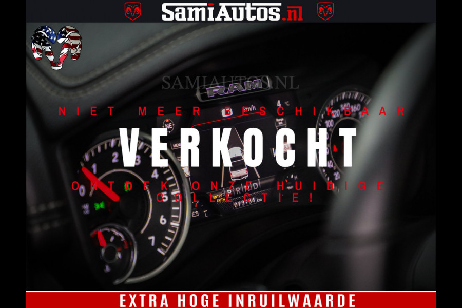 Dodge Ram 1500 HULK | 5.7 V8 HEMI | BOM VOL | XD WHEELS | LUCHTVERING | MWK | 360CAM | GRANITE CRYSTAL | CREW CAB | DUBBELE CBINE | 5 PERSOONS | DC |