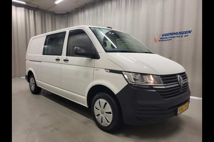 Volkswagen Transporter 2.0TDI L2/H1 Dubbele Cabine Euro 6!