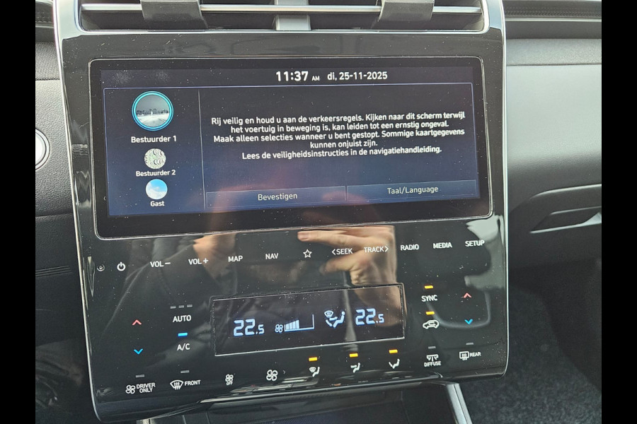 Hyundai Tucson 1.6 T-GDI PHEV Premium 4WD | Automaat | Trekhaak | Stoel & stuurverwarming | Keyless | Leder | Elek. verstelb. stoel | Achterklep elektrisch | Krell |