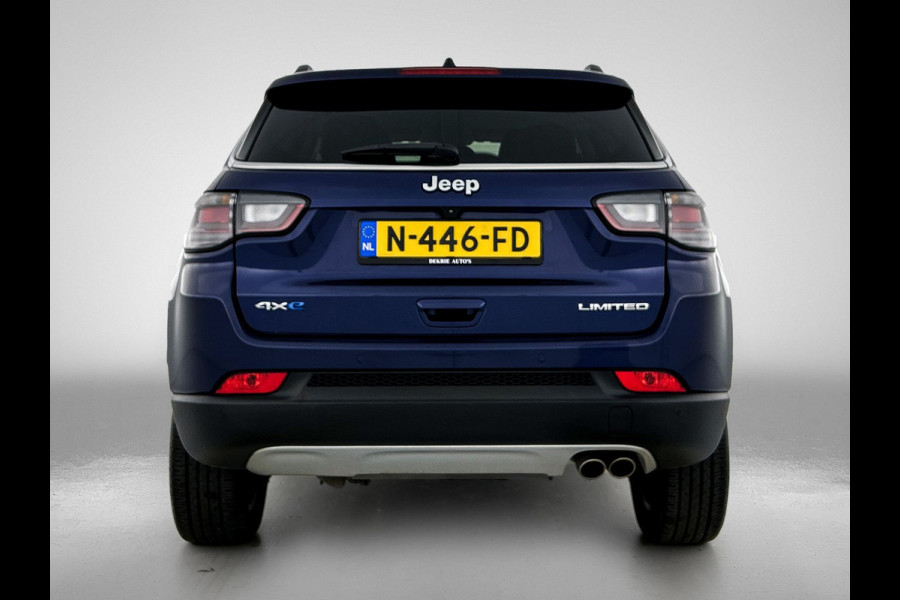Jeep Compass 4xe 190PK Plug-in Hybrid Limited Edition / Leder / Pdc+Camera / Airco-ecc./ Stuur-Stoelverwarming / Winter-Pack / Apk 10-2027