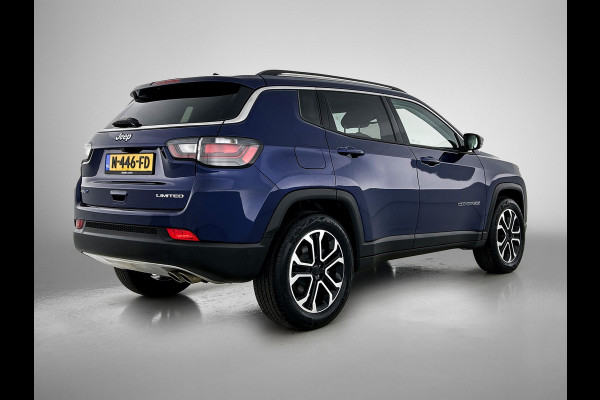 Jeep Compass 4xe 190PK Plug-in Hybrid Limited Edition / Leder / Pdc+Camera / Airco-ecc./ Stuur-Stoelverwarming / Winter-Pack / Apk 10-2027