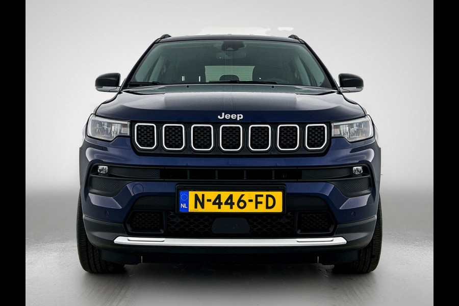 Jeep Compass 4xe 190PK Plug-in Hybrid Limited Edition / Leder / Pdc+Camera / Airco-ecc./ Stuur-Stoelverwarming / Winter-Pack / Apk 10-2027