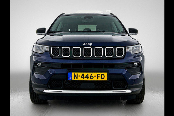Jeep Compass 4xe 190PK Plug-in Hybrid Limited Edition / Leder / Pdc+Camera / Airco-ecc./ Stuur-Stoelverwarming / Winter-Pack / Apk 10-2027