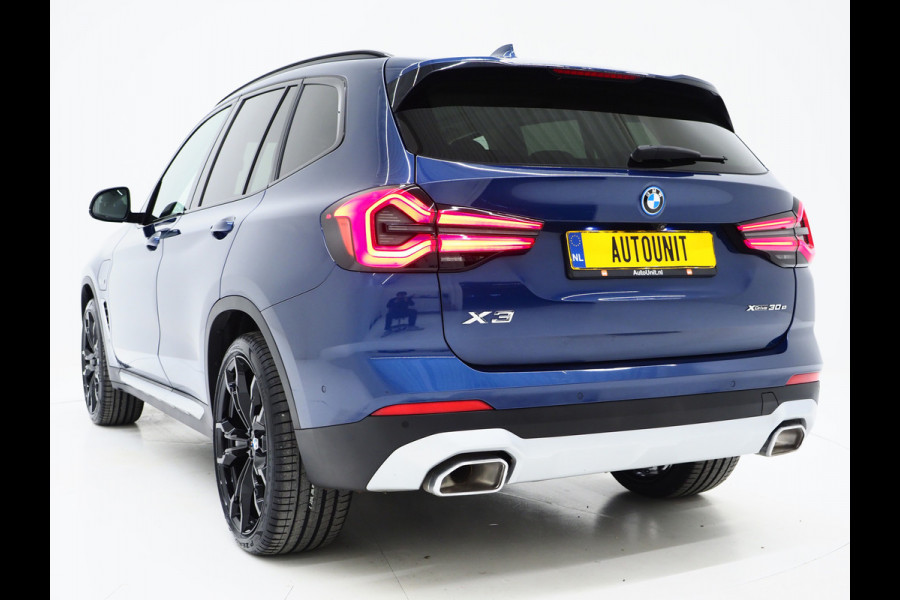 BMW X3 xDrive30e LCI High Executive | Leder | Sportstoelen | 360 | Virtual | Sfeerverlichting | DAB | Carplay