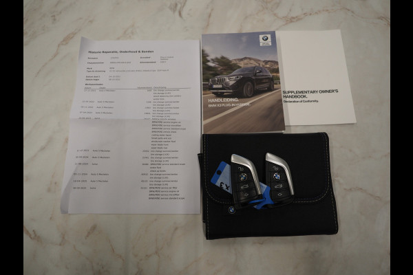 BMW X3 xDrive30e LCI High Executive | Leder | Sportstoelen | 360 | Virtual | Sfeerverlichting | DAB | Carplay