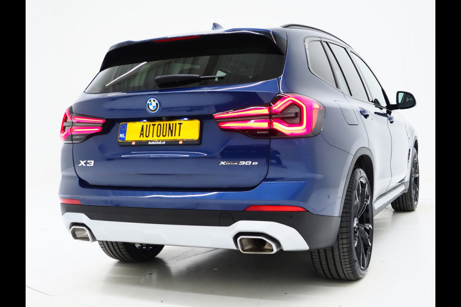 BMW X3 xDrive30e LCI High Executive | Leder | Sportstoelen | 360 | Virtual | Sfeerverlichting | DAB | Carplay