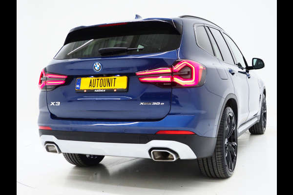 BMW X3 xDrive30e LCI High Executive | Leder | Sportstoelen | 360 | Virtual | Sfeerverlichting | DAB | Carplay