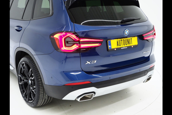 BMW X3 xDrive30e LCI High Executive | Leder | Sportstoelen | 360 | Virtual | Sfeerverlichting | DAB | Carplay