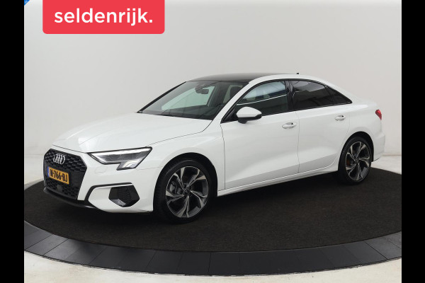 Audi A3 30 TFSI Advanced Edition | Sportstoelen | Carplay | Camera | Navigatie | Full LED | Virtual Cockpit | Climate control | 18'' | Getint glas | Cruise control | Parkeerhulp | Bluetooth | Audi Sound