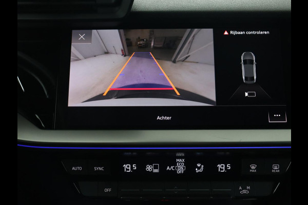Audi A3 30 TFSI Advanced Edition | Sportstoelen | Carplay | Camera | Navigatie | Full LED | Virtual Cockpit | Climate control | 18'' | Getint glas | Cruise control | Parkeerhulp | Bluetooth | Audi Sound