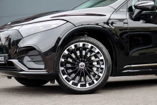 Mercedes-Benz EQS SUV 450 4MATIC AMG Line 118 kWh | Facelift | Hyperscreen | Achterasbesturing | Airmatic | Distronic+ | Massage | Burmester | Trekhaak | Verwarmd Stuurwiel | HUD | Stoelventilatie |