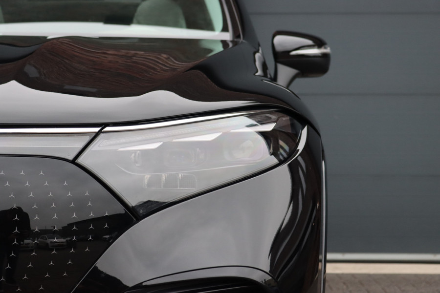 Mercedes-Benz EQS SUV 450 4MATIC AMG Line 118 kWh | Facelift | Hyperscreen | Achterasbesturing | Airmatic | Distronic+ | Massage | Burmester | Trekhaak | Verwarmd Stuurwiel | HUD | Stoelventilatie |