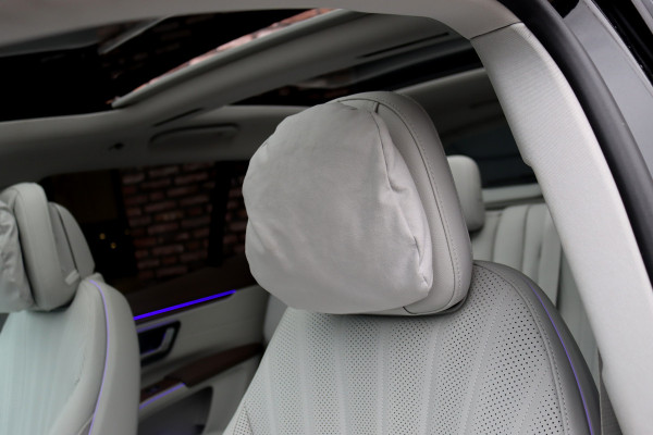 Mercedes-Benz EQS SUV 450 4MATIC AMG Line 118 kWh | Facelift | Hyperscreen | Achterasbesturing | Airmatic | Distronic+ | Massage | Burmester | Trekhaak | Verwarmd Stuurwiel | HUD | Stoelventilatie |