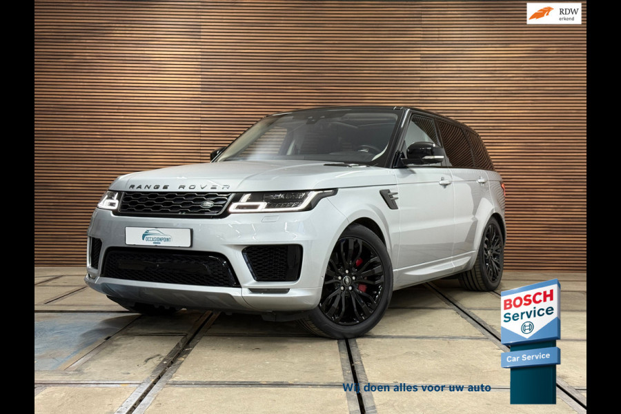 Land Rover Range Rover Sport 2.0 P400e HSE | Pano | Meridian | 360° Camera | Leer | Luchtvering | Carplay | 21' inch
