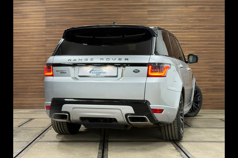 Land Rover Range Rover Sport 2.0 P400e HSE | Pano | Meridian | 360° Camera | Leer | Luchtvering | Carplay | 21' inch